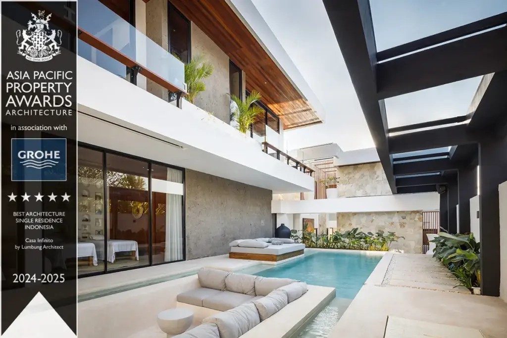 Casa Infinito Wins Best Architecture Single Residence Indonesia