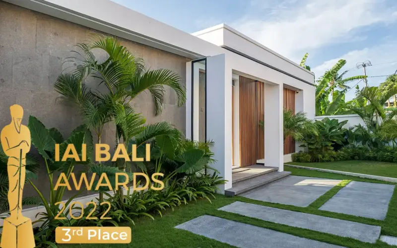 Villa Fatum Receives 3rd Place in IAI Bali Awards 2022